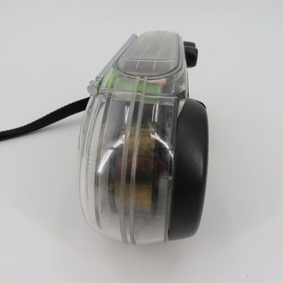 Freeplay Self Powered Crank Radio 360 Clear Plastic AM FM Tested WORKS See Video - Picture 7 of 12